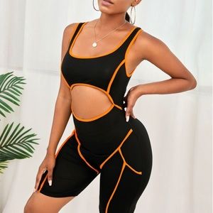 Romper With Middle Cut Out